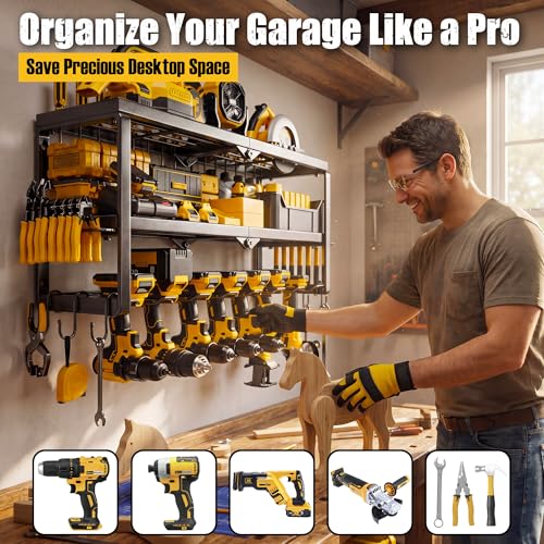 Power Tool Organizer, Garage Organization