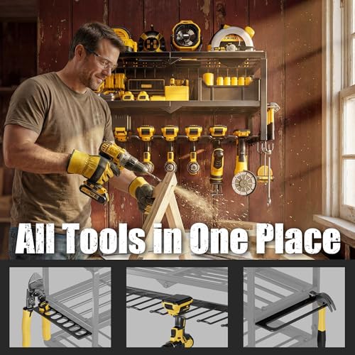 Power Tool Organizer, Garage Organization