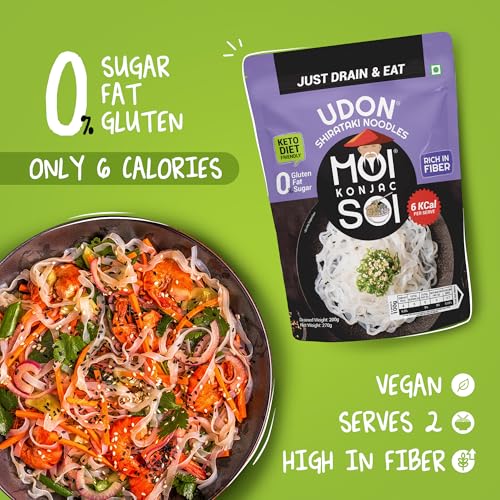 MOI SOI Shirataki Udon Noodles