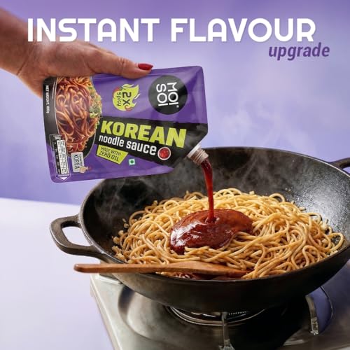 Moi Soi Korean Noodle Spicy Sauce Made Wth Zero Oil Sauce - 180gms - Image 4