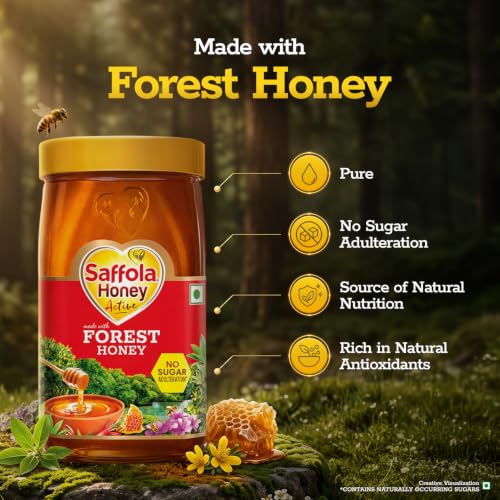 Saffola Honey Active, 500g, Made