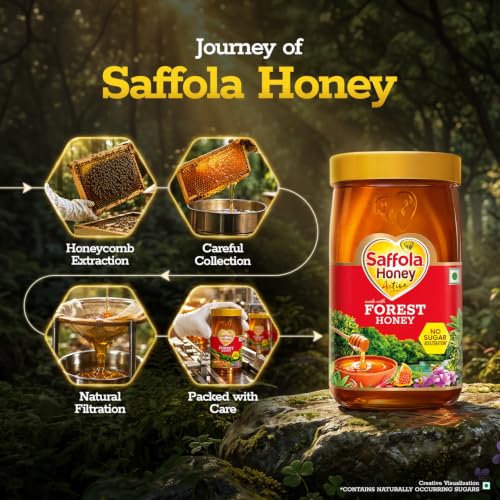 Saffola Honey Active, 500g, Made