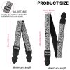HASTHIP Guitar Strap 85-140cm Adjustable Boho for Electric Acoustic - Image 2