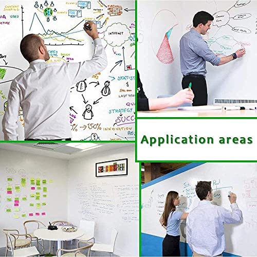 YAJNAS 45x200 CM Whiteboard Sticker