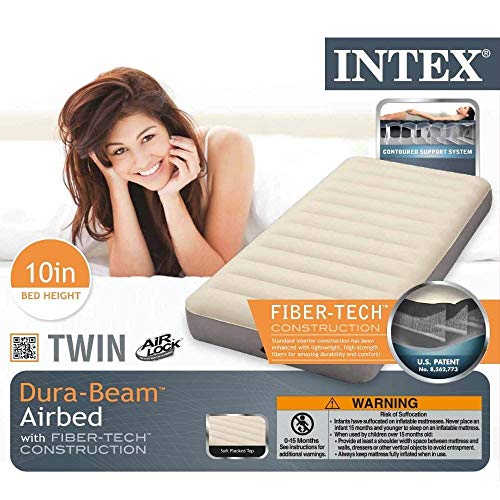 Intex Polyvinyl Chloride Deluxe Single-High