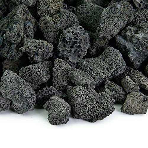 Natural Black-Grey Aquarium Lava Rock
