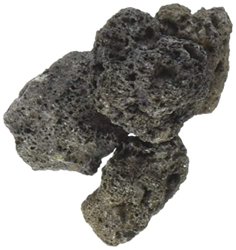 Natural Black-Grey Aquarium Lava Rock