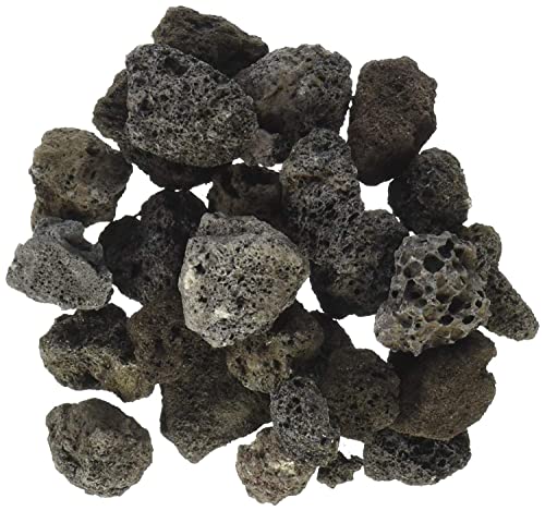 Natural Black-Grey Aquarium Lava Rock
