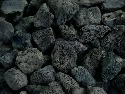 Natural Black-Grey Aquarium Lava Rock