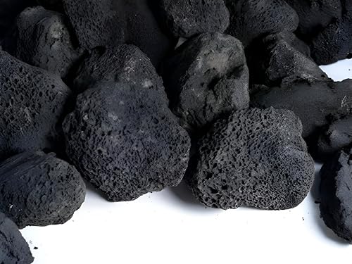 Natural Black-Grey Aquarium Lava Rock