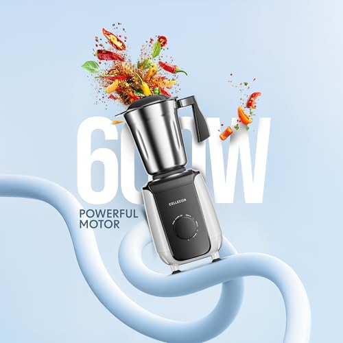 CELLECOR CMG60WH Mixer Grinder 600W