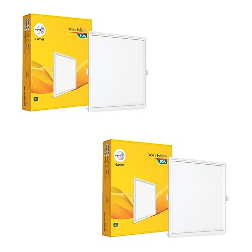 wipro Garnet 15W Square LED