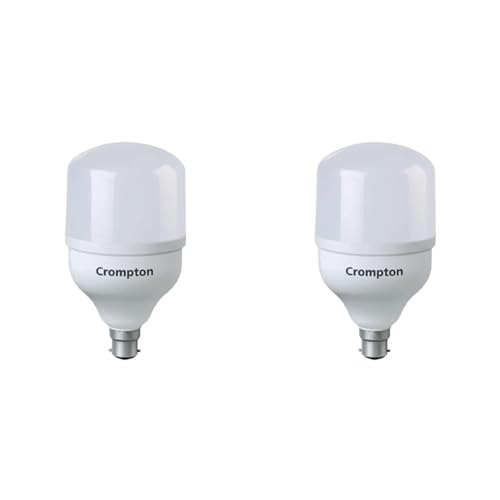 Crompton B22D LED Lamp (Cool Day Light, 40W) LED40DFCDL (Pack of 2)
