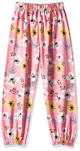 T2F Girl's Cotton Regular Fit Printed Track Pant (Pack of 3) - Image 3