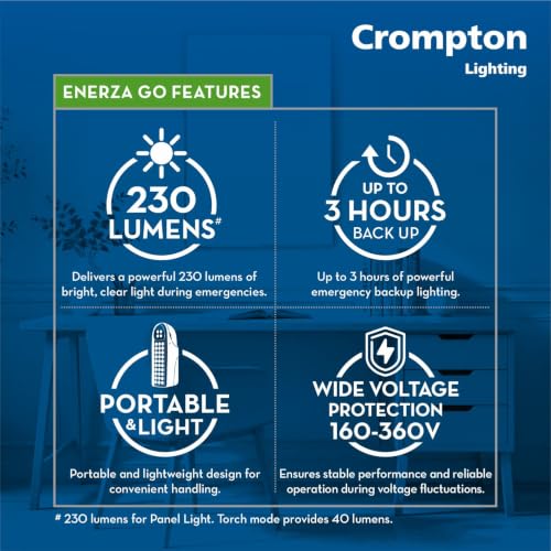 Crompton Enerza Go 5W Rechargeable