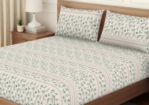 Welspun Arlo Microfiber Double Bedsheet