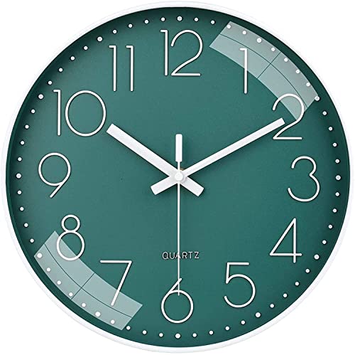 TEKCOOL Wall Clock 12" Silent