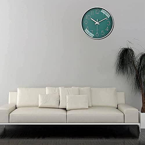 TEKCOOL Wall Clock 12" Silent