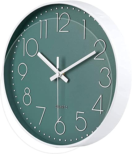 TEKCOOL Wall Clock 12" Silent