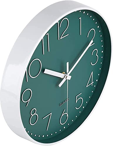 TEKCOOL Wall Clock 12" Silent