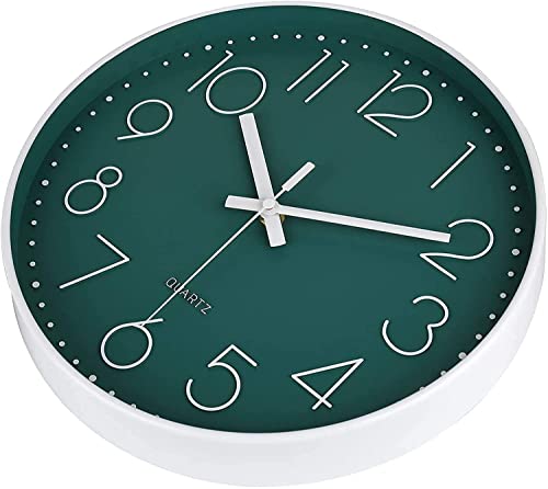 TEKCOOL Wall Clock 12" Silent