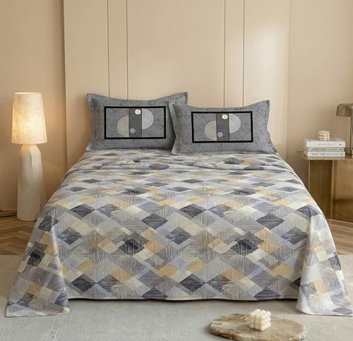 VAS COLLECTIONS Cotton Double Bedsheet