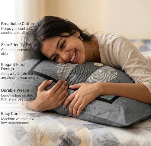 VAS COLLECTIONS Cotton Double Bedsheet