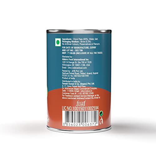 Abbie's Chick Peas 2400 g