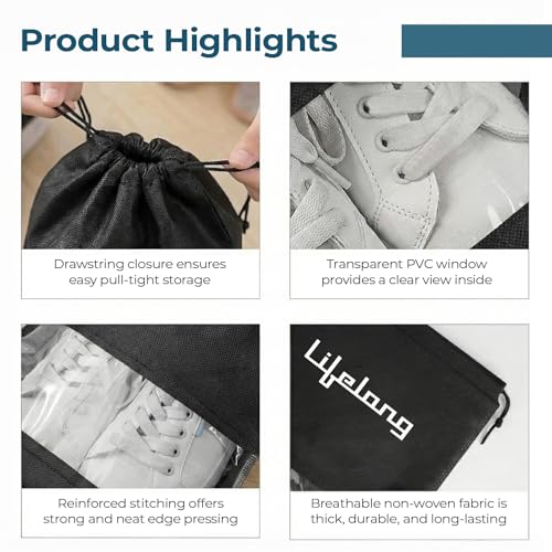 Lifelong Shoe Bags for Travel