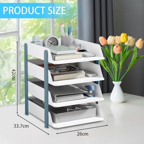 Cortina 4-Tier File Organizer, Premium