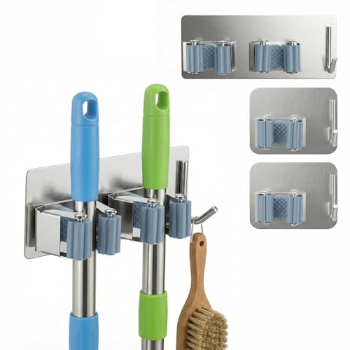 Stainless Steel Broom and Mop