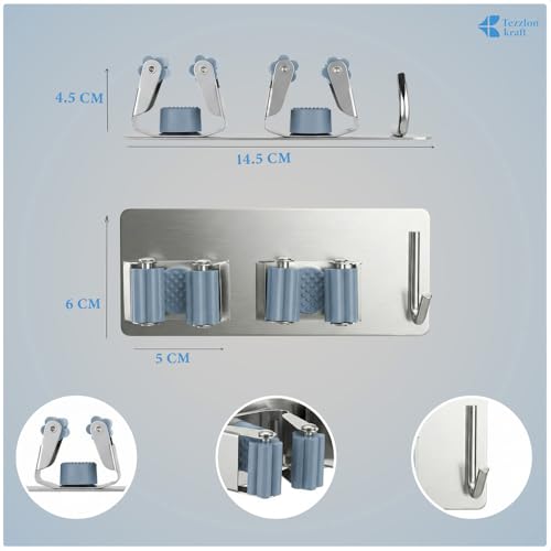 Stainless Steel Broom and Mop