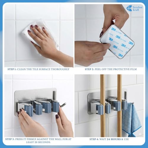 Stainless Steel Broom and Mop