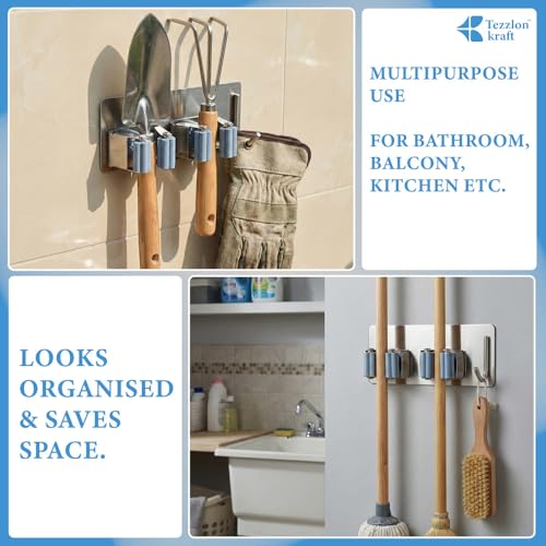 Stainless Steel Broom and Mop