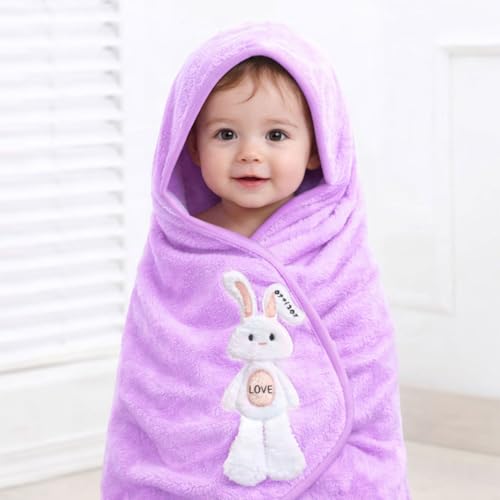 MAXOSHINE Microfiber Kids Bath Towels