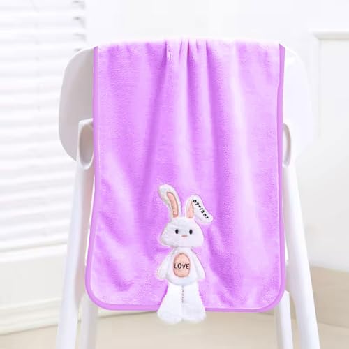 MAXOSHINE Microfiber Kids Bath Towels