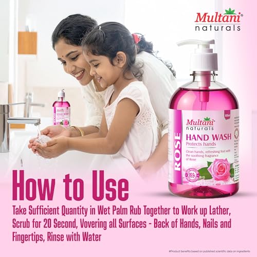 Multani Natural Rose Hand Wash