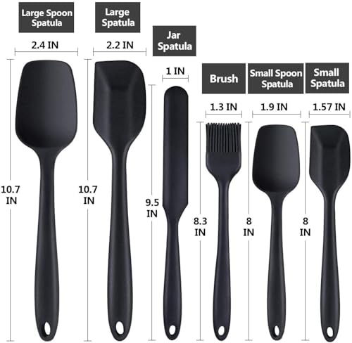 Silicone Spatula Set of 6