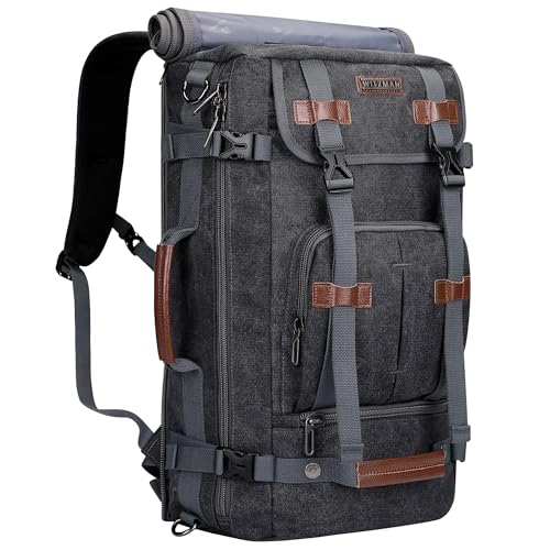 WITZMAN Canvas Backpack for Man