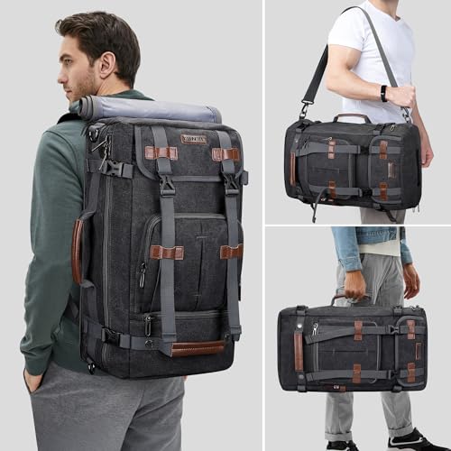WITZMAN Canvas Backpack for Man