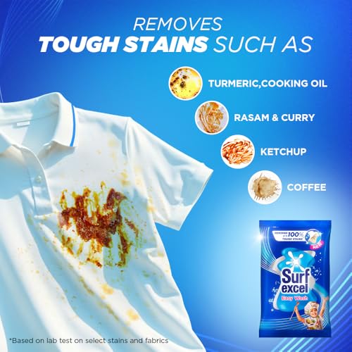 Surf Excel Easy Wash Detergent Powder - 500 g - Image 6