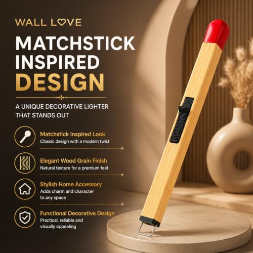 Match Stick Shaped Gas Lighter