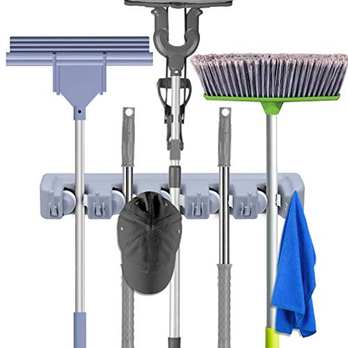 Broom Holder Wall Mount, 5