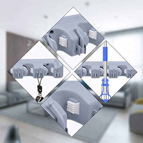 Broom Holder Wall Mount, 5