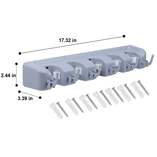 Broom Holder Wall Mount, 5