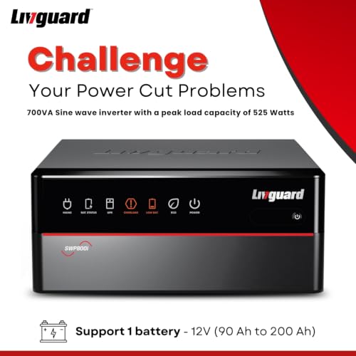 Livguard Sineverter Pro 700VA/12V Pure