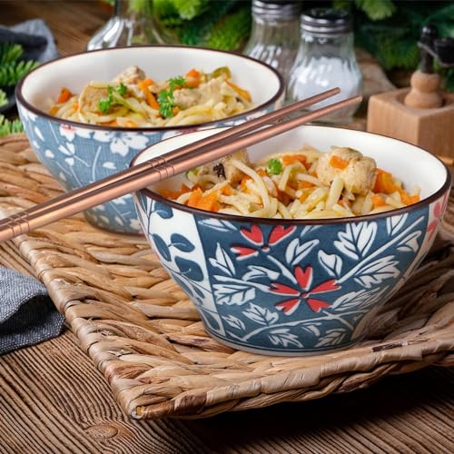 Ramen 300ml Porcelain Bowl Set