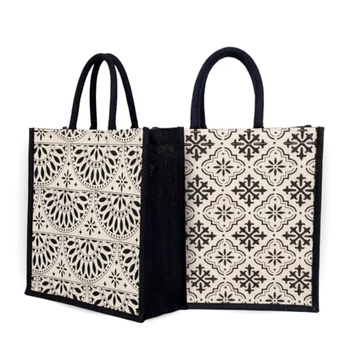 Jute Bag with Zip