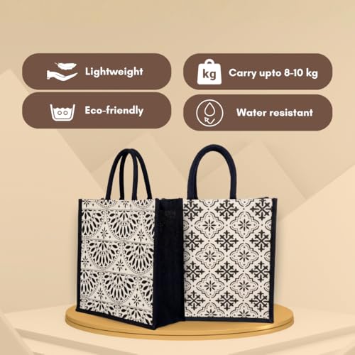 Jute Bag with Zip