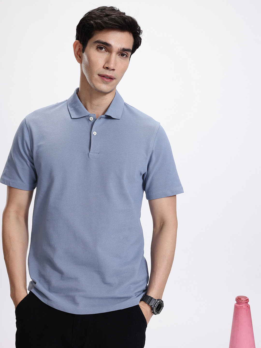Kook N Keech Polo Collar Pure Cotton T-shirt